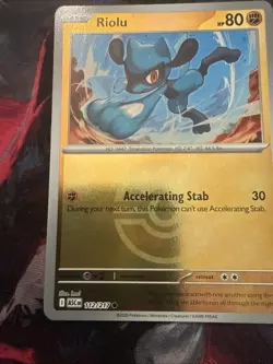 Riolu Ascended Heroes 112/217 Friend Ball Reverse Holo Near Mint Pokemon TCG - Image 5