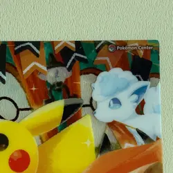 Pikachu Eevee Clear Card Pokemon Center Limited Not for Sale 2018 Japan F/S - Image 3