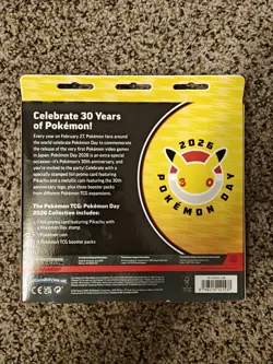 Pokemon Day Collection 2026 - Pikachu Promo, Coin, 3 Booster - Image 2