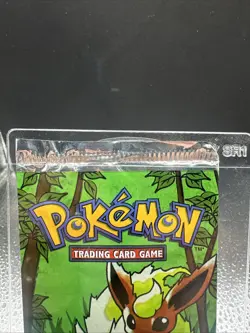 Pokemon TCG 1st Ed. Jungle Booster Pack Open/Empty Flareon - Image 2