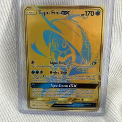 Pokemon Tapu Fini GX SV92/SV94 Sun & Moon Hidden Fates Shiny Vault Near Mint - Image 1