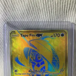Pokemon Tapu Fini GX SV92/SV94 Sun & Moon Hidden Fates Shiny Vault Near Mint - Image 3