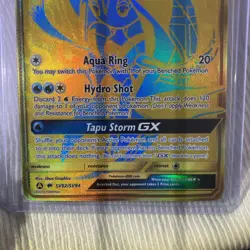 Pokemon Tapu Fini GX SV92/SV94 Sun & Moon Hidden Fates Shiny Vault Near Mint - Image 4