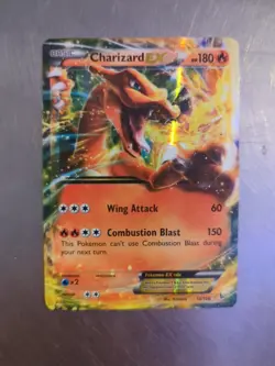 Pokemon 2014 XY Flashfire 12/106 Ultra Rare Holo Charizard EX - Image 1
