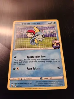 Sobble on the Ball - 005/005 - Pokemon Futsal Promo (Pokemon TCG 2020) - Image 3