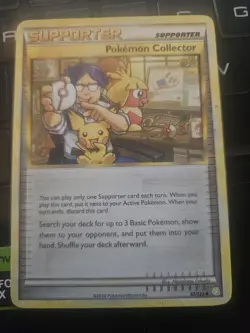 Pokemon TCG Pokemon Collector Supporter HGSS 97/123 Regular LP - Image 1