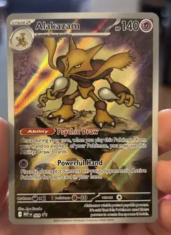 Pokemon Alakazam 009 Promo Mega Evolutions - Image 1
