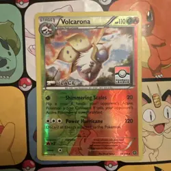 Pokemon Volcorona 15/114 2nd Place League challenge Stamped Promo LP - Image 1