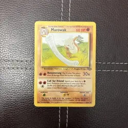 Pokemon TCG - Marowak - 39/64 - Jungle - LP Unlimited Uncommon (1999) - Image 1