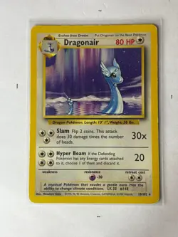 Dragonair #18 Pokemon Base Set NEARMINT - Image 1