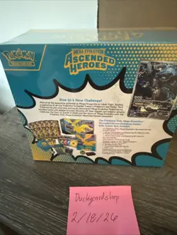 Ascended Heros ETB Pokemon Center Exclusive Sealed (IN HAND) - Image 2