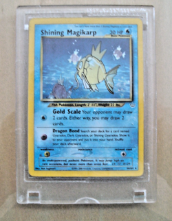 SHINING MAGIKARP HOLO SECRET RARE 66/64 2001 POKEMON Mint in Case (C-4) - Image 1