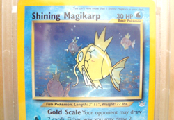SHINING MAGIKARP HOLO SECRET RARE 66/64 2001 POKEMON Mint in Case (C-4) - Image 3