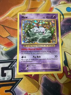 Pokemon Mew 53/108 Holo Rare XY Evolutions 2016 (NM) - Image 1