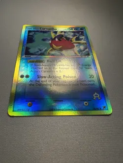 Pokemon TCG - Carvanha (25/95) Team Magma vs. Team Aqua - Reverse Holo - NM - Image 3