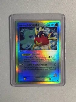 Pokemon TCG - Carvanha (25/95) Team Magma vs. Team Aqua - Reverse Holo - NM - Image 5