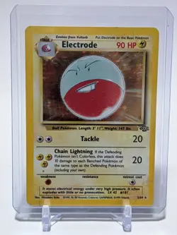 Pokemon TCG: 1999 Jungle Unlimited Electrode 2/64 Holo Rare - Image 1