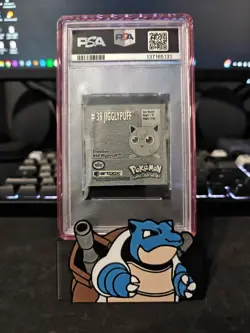 1999 Pokemon Artbox Sticker Series 1 Jigglypuff- PSA 10 POP 1 - Image 2