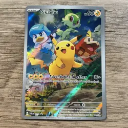 POKEMON TCG - PIKACHU 027 SCARLET & VIOLET PALDEA EVOLVED PROMO - Image 1