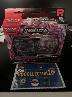Pokemon Team Rocket's Mewtwo ex League Battle Deck New Sealed - Image 1