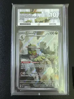 Pokemon TCG - Fraxure 077/064 - Shrouded Fable - ACE 10 - Image 3