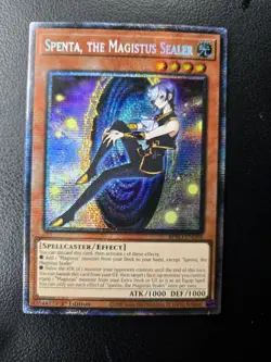 Spenta, the Magistus Sealer (Starlight Rare) BPRO-EN098 1st Edition YuGiOh TCG - Image 1