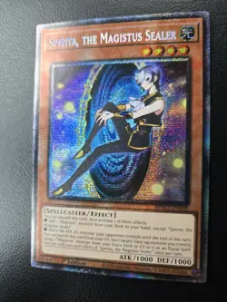 Spenta, the Magistus Sealer (Starlight Rare) BPRO-EN098 1st Edition YuGiOh TCG - Image 2
