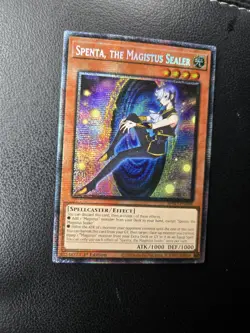 Spenta, the Magistus Sealer (Starlight Rare) BPRO-EN098 1st Edition YuGiOh TCG - Image 3