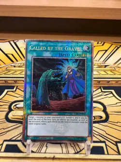 Yugioh Vom Grab gerufen Quarter Century Secret Rare RA01-E057 - Image 1