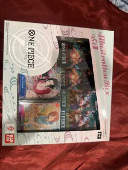 Bandai One Piece Card Game Illustration Box Volume 1 – Factory Sealed - Image 1