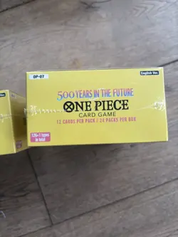 One Piece Card Game OP-07 2x Sealed Booster Boxes 500 Years In The Future New - Image 5