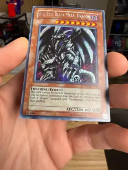 PP01-EN015 Red-Eyes Black Metal Dragon Secret Rare LP Yugioh Card - Image 4