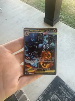 Pokemon Mega Charizard X EX Foil Mega Evolution Card 125/094 2016 - Image 1