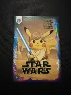 Pokemon Cosplay(Pikachu) Electric #87 Star Wars - Fan Art Card - Image 1