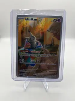 Pokemon Mimikyu 075 Sv: Scarlet & Violet Promo Cards Holo Promo HP 70 - Image 1