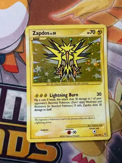 Zapdos 150/147 Platinum Supreme Victors Pokemon Card Holo Foil Secret Rare - Image 1