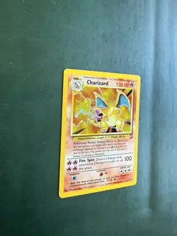 Pokemon TCG Charizard Base Set 2 Holo Unlimited Rare Card 4/130 - Image 2