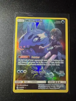 Pokemon TCG Wishiwashi Cosmic Eclipse Holo Card 240/236 Secret Rare NM! - Image 1