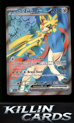 Hop's Zacian ex - 176/159 176/159 Pokemon Ultra Rare SV09: Journey Together Card - Image 1