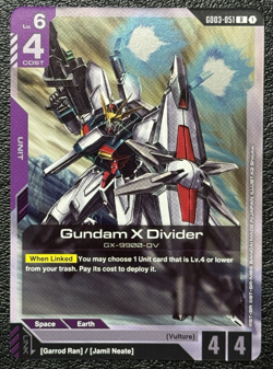 Lot of 6 Purple Rare Holo Cards - Gundam TCG: Steel Requiem (GD03) - English NM - Image 2