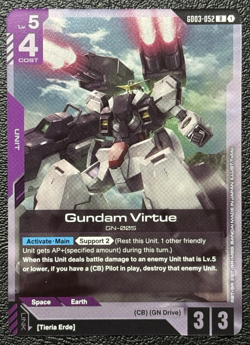 Lot of 6 Purple Rare Holo Cards - Gundam TCG: Steel Requiem (GD03) - English NM - Image 3
