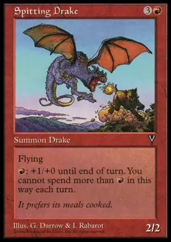 MTG SPITTING DRAKE EXC - DRAGHETTO SPUTAFUOCO - VI - MAGIC - Image 1