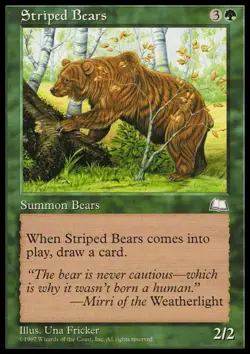 MTG STRIPED BEARS EXC - ORSI TIGRATI - WL - MAGIC - Image 1