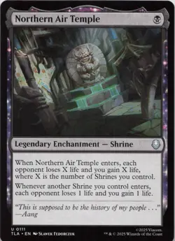 Northern Air Temple U Avatar: The Last Airbender 111 NM MTG - Image 1