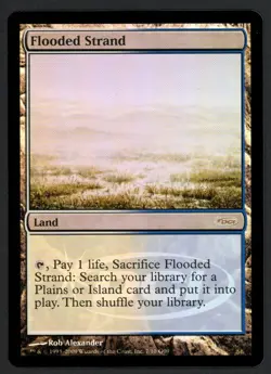 ***FOIL Flooded Strand Judge Promo*** MTG Promo Kid Icarus - Image 1