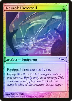 Neurok Hoversail FOIL Mirrodin NM Artifact Common MAGIC MTG CARD ABUGames - Image 1