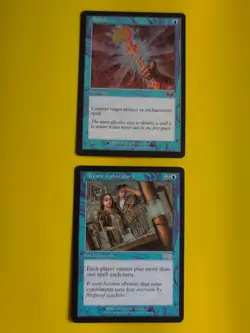 Annul - Interrupt & Arcane Laboratory MTG 2 Card. Urza's Saga. Old Vintage - Image 1