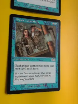 Annul - Interrupt & Arcane Laboratory MTG 2 Card. Urza's Saga. Old Vintage - Image 3