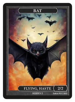 Bat Token Givememana Tokens Warhammer Magic the Gathering MTG - Image 1