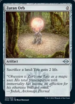 Zuran Orb (NM) Gain Life MTG Discount: 5+ Magic Singles - Image 1